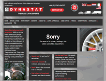 Tablet Screenshot of dynastat.org